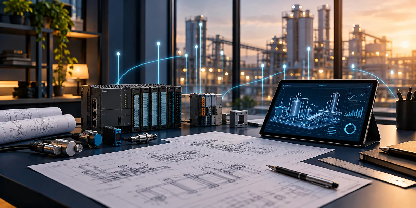Industrial automation architecture planning workspace